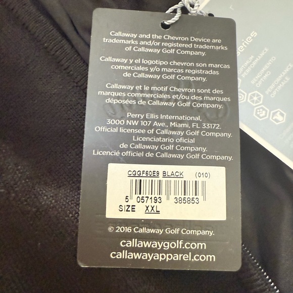 NWT men’s sweater weather tech series full zip golf vest - Picture 4 of 6